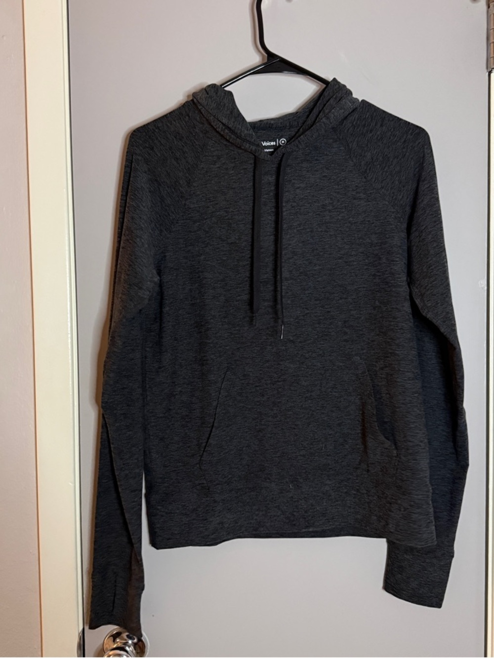 Outdoor Voices Women’s Cloudknit Charcoal Hoodie
